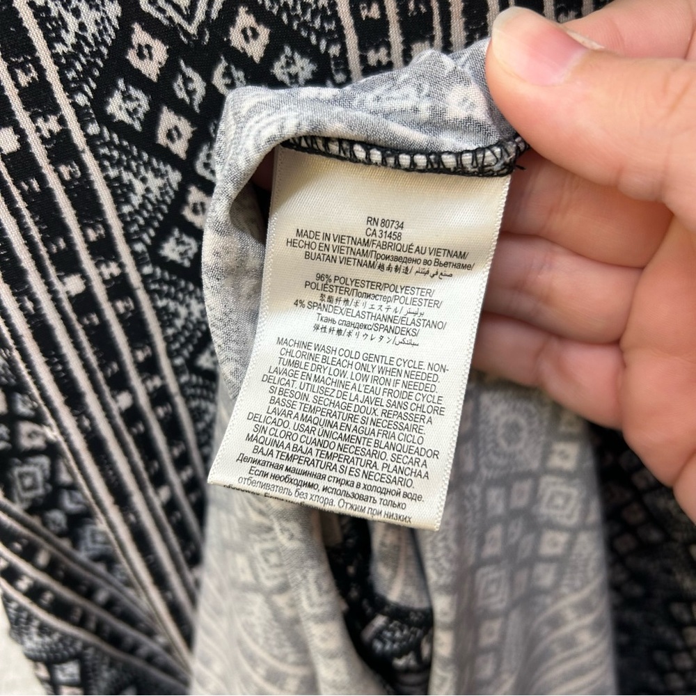 Bcbgeneration Geometric Print Drawstring Waist Sh… - image 7